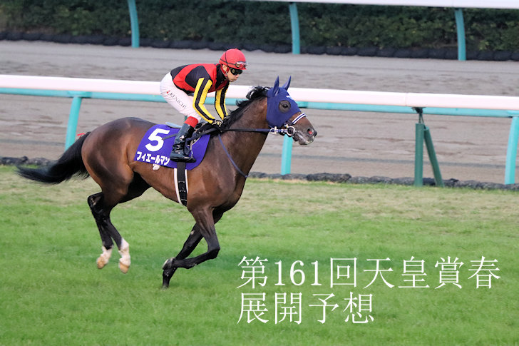 第161回 天皇賞 春 展開予想 競馬つらつら